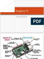 Raspberry Pi: Led Blinking