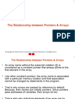 Relationship Between Pointers and Arrays