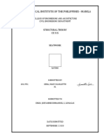 Technological Institute of The Philippines - Manila: Structural Theory CE 315