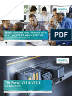 News TIA Portal V15 and V15 1 en