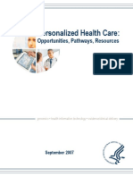 DHH S Report Personalized Health