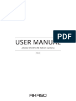 User Manual: AKASO V50 Pro SE Action Camera