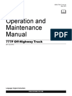 CAT 777F Dump Truck Operation Manual Compressed - Compressed 2