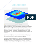 Ground Settlement and Subsidence