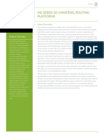 1 Juniper - MX Series 5G Universal Routing Platforms