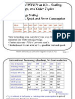 Chapter 7 Mosfets in Ics - Scaling, Leakage, and Other Topics