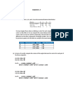 Assignment - 4 1. Recitation Problems 1.1.1. Three Computers, A, B, and C, Have The Numerical Features Listed Below