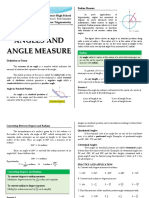 Lecture Notes - Angles and Angle Measure