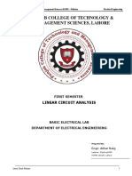 Linear Circuit Analysis