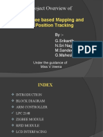 Project Overview Of: Zigbee Based Mapping and Position Tracking