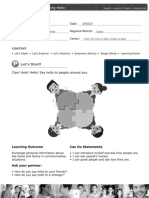 Saying Hello PDF