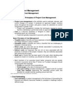 Topic 7 Project Cost Management