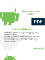 Chapter 4 - User Interaction