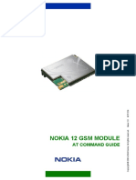 Nokia 12 GSM Module: at Command Guide