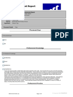 Placement Assessment Report