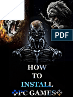 How To Install and Fix PC Games PDF