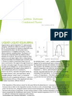 Equilibria Between Condensed Phases: Dari Castellan (2013)