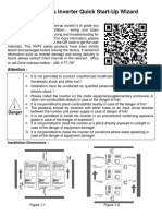 NVF5 Series Inverter Quick Start-Up Wizard: 1.safety Precautions