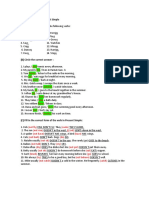 Annex 6.exercises - Present Simple A. Add S / Es / Ies To The Following Verbs