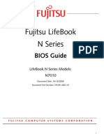 Fujitsu Lifebook N Series: Bios Guide