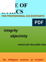 Code of Ethics: FOR Professional Accountants