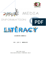 Media and Information Literacy