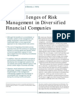 Challenges of Risk Management