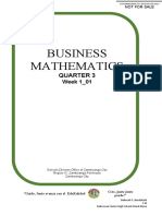 Business Mathematics: Capslet