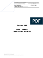 Section 11B Gas Tanker Operating Manual