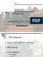 Development Project Planning 5: Monitoring and Evaluation