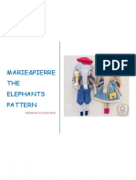 Marie&Pierre THE Elephants Pattern: Design by Gülizar Ekiz