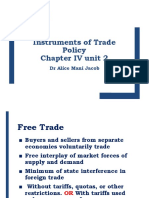 Instruments of Trade Policy LVC ICAI