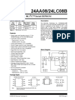 24aa08 - 24lc08 Eeprom PDF