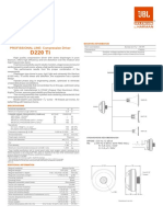 PROFISSIONAL LINE-Compression Driver: Mounting Information