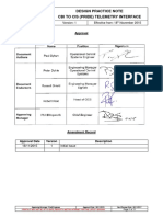 L1-CHE-INS-012 CBI To CIS (Pride) Telemetry Interface