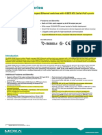 Eds-P506E Series: 4+2G-Port Gigabit Poe+ Managed Ethernet Switches With 4 Ieee 802.3Af/At Poe+ Ports