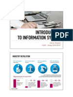 To Information System: Industry Revolution