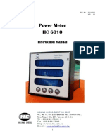 Power Meter HC 6010: Instruction Manual