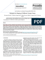 (L) Strategies For Shaping of Different Ceramic Foams