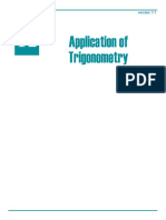 Application of Trigonometry