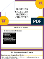 Math3042Introduction To Limits