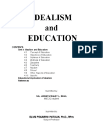 Unit 4 IDEALISM AND EDUCATION Basil Val Jorge Stanley L