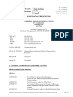 Scope of Accreditation: Cambridge Materials Testing Limited 1177 Franklin Blvd. Cambridge, ON N1R 7W4