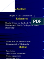 Multimedia Systems: Chapter 7: Data Compression