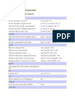 Advanced Unix Commands