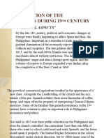 The Condition of The Philippines During 19TH Century