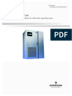 Liebert Npower UPS: Operation & Maintenance Manual-30-130kVA, 60Hz, Single Module System