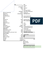 Corporate Finance Case Study Working