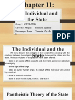 The Individual and The State