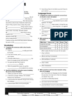 Unit 5 Test: Listening Language Focus